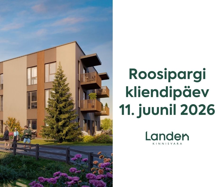 Raadi Roosipargi kliendipäev 11. juunil 2026