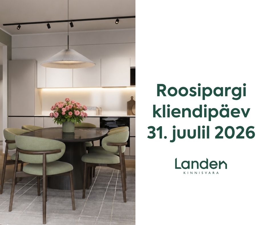 Raadi Roosipargi kliendipäev 31. juulil 2026