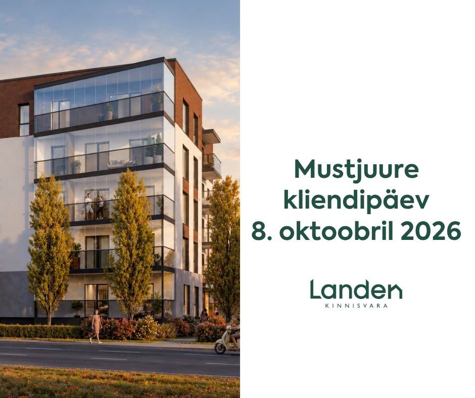 Mustjuure Linnakodude kliendipäev 8. oktoobril 2026  – erihinnad kiirematele